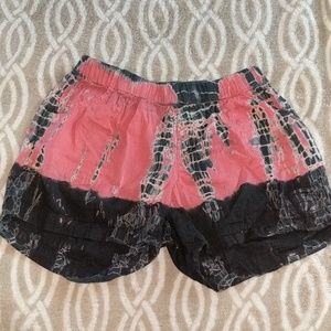 Flowy Tie Dye Shorts